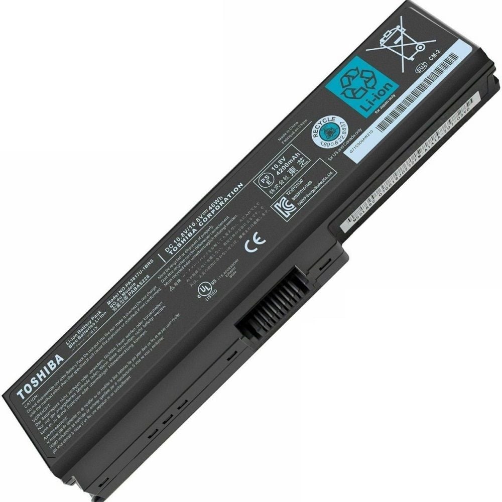Orijinal Toshiba PA3817U-1BRS PA3818U-1BRS Laptop Batarya Notebook Pil