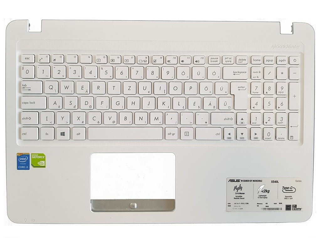 Asus X540 X540S X540L Klavye Dahil Üst Kasa 13NB0B02AP0201