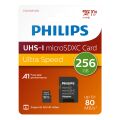 PHILIPS 256GB MICRO SDXC 80 MB/S C10 FM25MP45B/00
