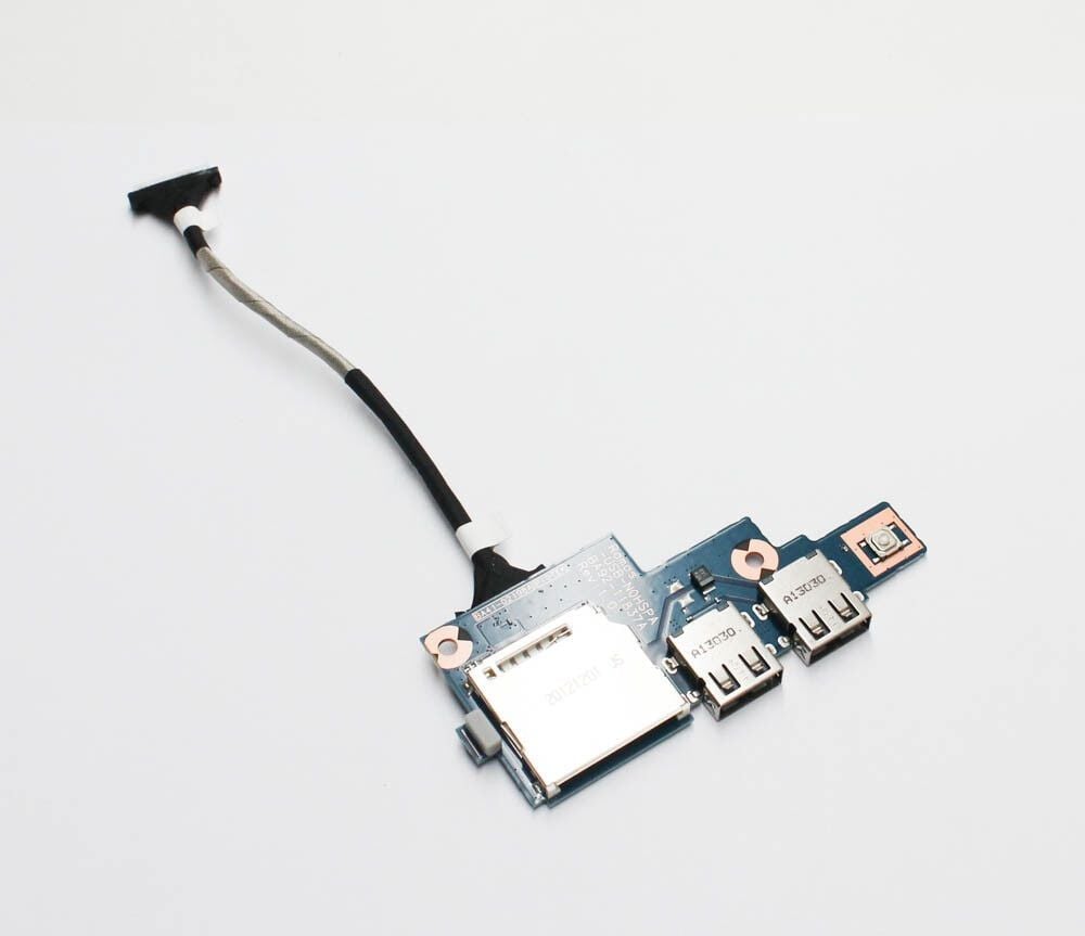 Orijinal Samsung NP370R5E Tetik Power Butonu SD Kart USB Port Board BA92-11837A