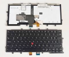 IBM Lenovo Thinkpad X230S X240 X240S X250 X260 X270 RU, 01EP051, CS13X,  WV4-TUR SG-85900-B2A, SN1361 20a3 20ag 20ah 20al 20am 20aj 20ak 20cl 20cm 20f5 20f6 20hn 20hm 20k5 20k6 Klavye Işıklı Aydınlatmalı Tuş Takımı