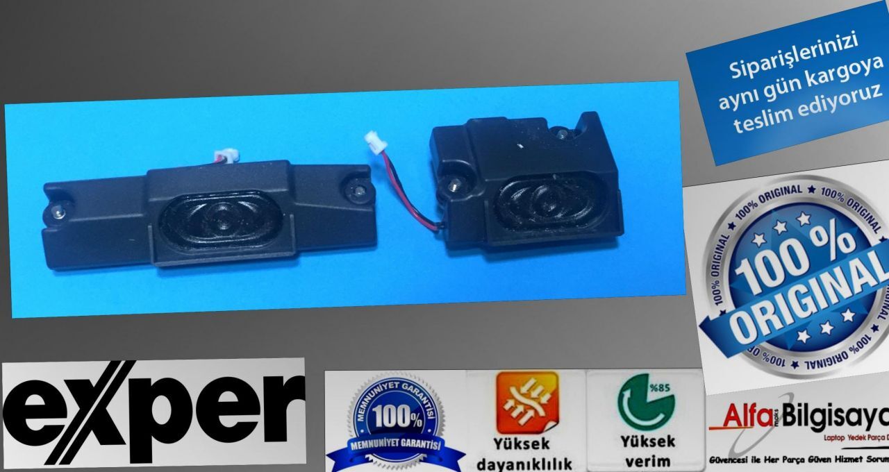 Exper Karizma W258 W258Hp W258Hu W258Bw W258HUX W258HUQ Probook prbgc2610 prbg15 haier t5k Speaker Hoparlör