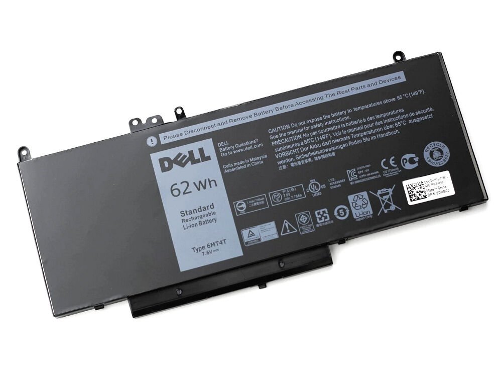 Orijinal Dell Latitude E5470 Serisi P62G Notebook Batarya Laptop Pil