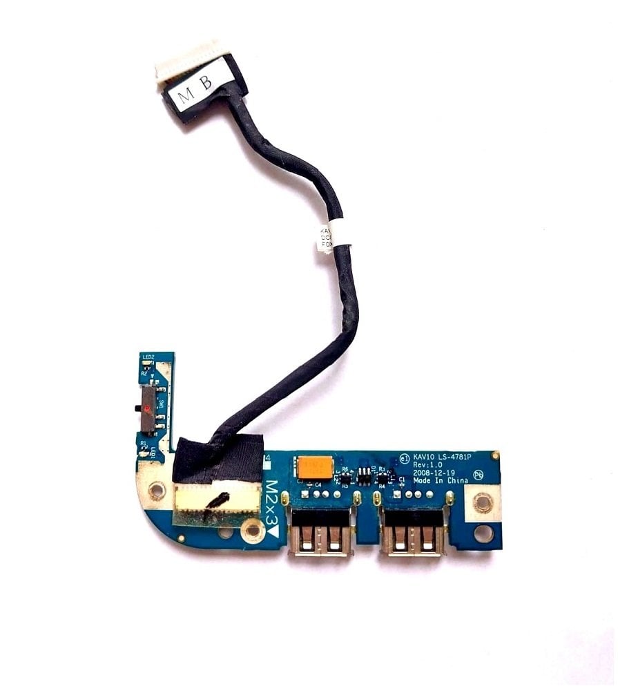 Acer Aspire One D150 KAV10 USB Port Board LS-4781P