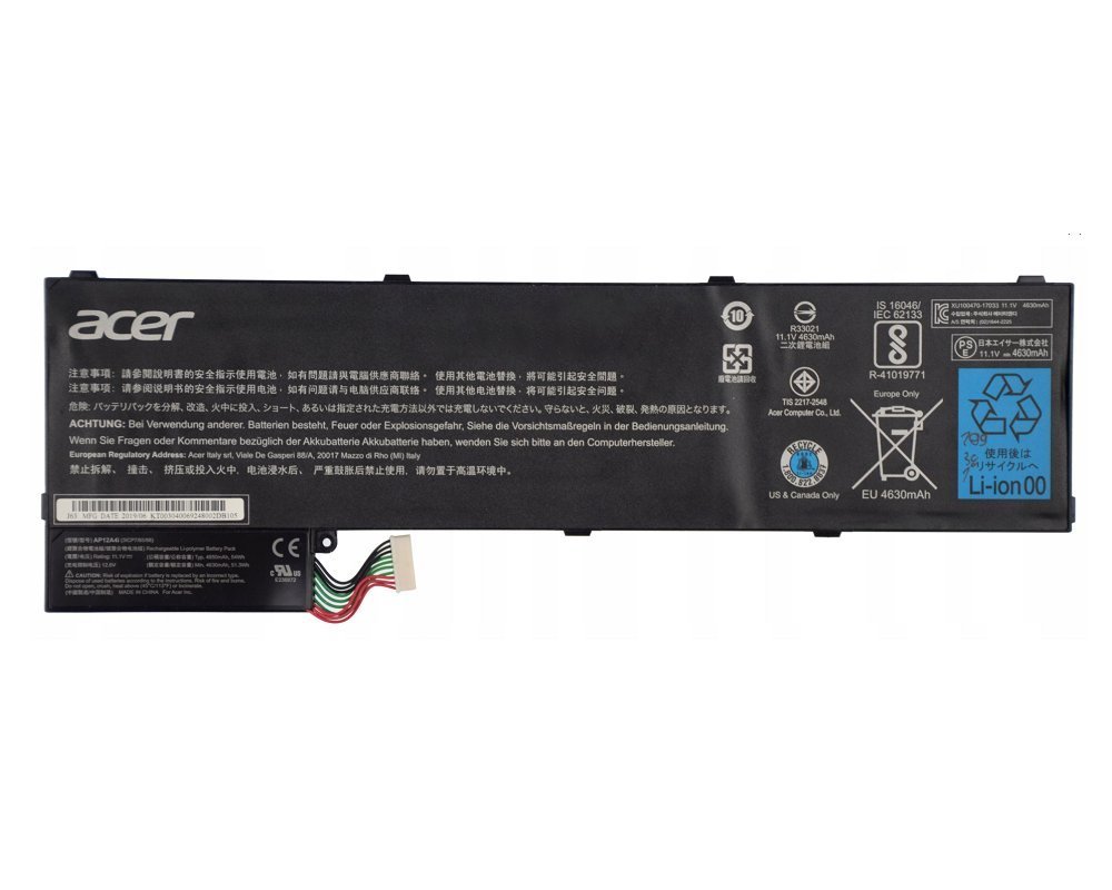 Orijinal Acer TravelMate P648 P658 P645 X483 Notebook Batarya Laptop Pil