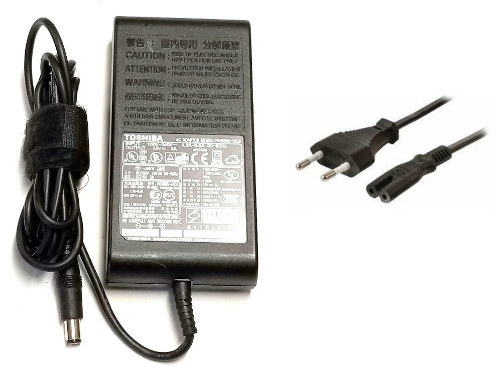 Orijinal Toshiba 15V 5A Notebook Laptop Adaptör Şarj Aleti PA3083U-1ACA