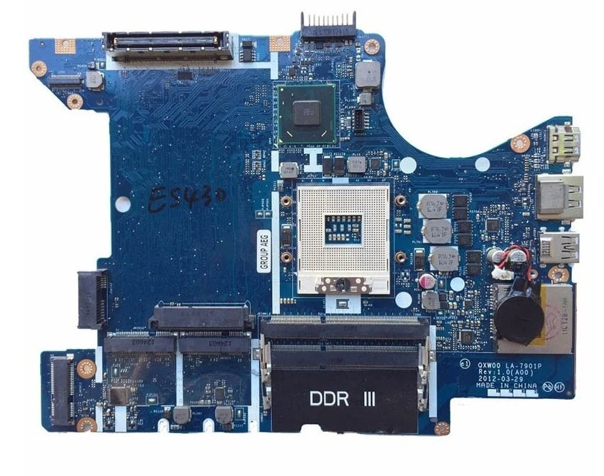 Dell Latitude E5400 On Board Notebook Anakart LA-7901P