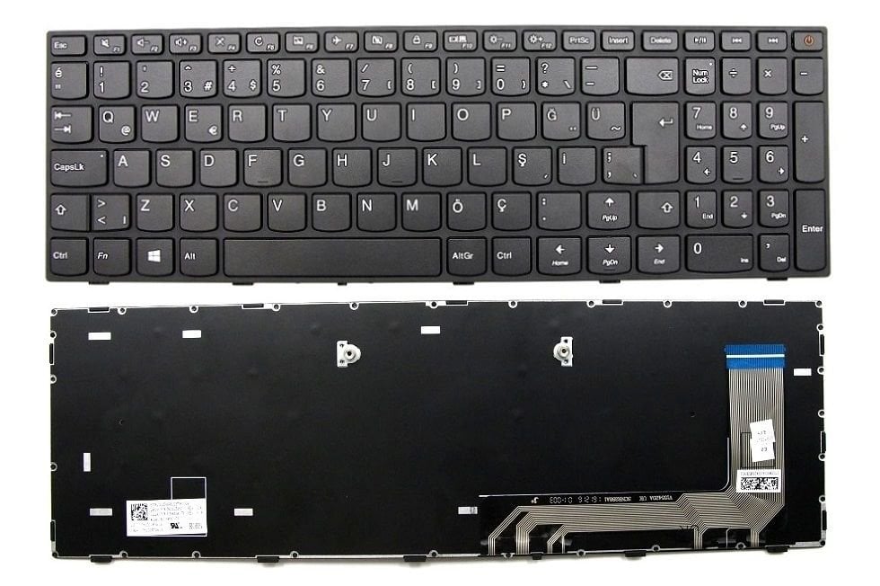 Lenovo Orijinal ideapad PM5NT-TR 5N20L25889 Notebook Klavye Laptop Tuş Takımı