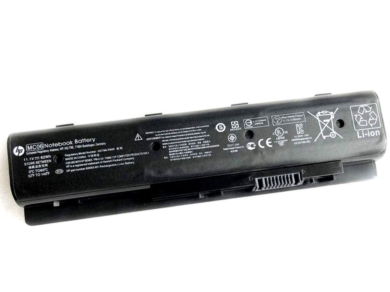 Orijinal HP HSTNN-PB6L HSTNN-PB6R TPN-C123 MC06062 N2L86AA Notebook Laptop Batarya Pil