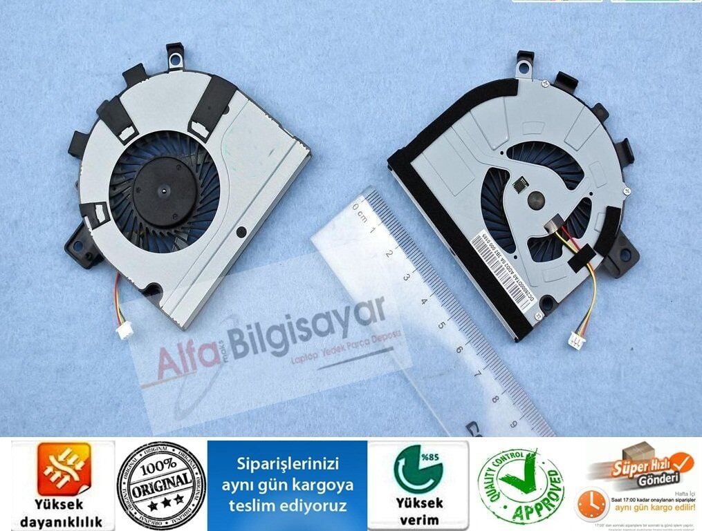 TOSHIBA Satellite U50 U50-A U50D U50D-A U50D-A018 U50T U50T-A M40-A M50-A M40T E45T U40T DC28000DTA0 AB07505HX060300  fan cooling Sıfır A+