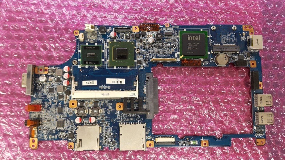 Sony Vaio VPCW21M1E/W Atom N280 İşlemcili On Board Notebook Anakart DA0SY2MB8F0 REV:F MBX-208