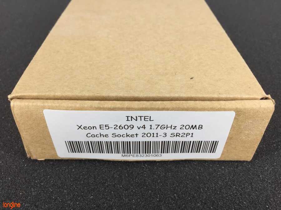 İkinci El INTEL XEON E5-2609 V4 20M CACHE 1.70 GHZ PROCESSOR SR2P1