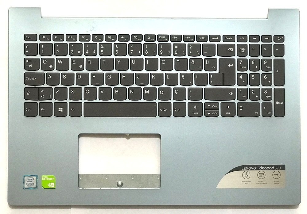 Orijinal Lenovo ideapad 80XV 80XR 81BG 81BT 80XL 80YE Klavye Dahil Üst Kasa