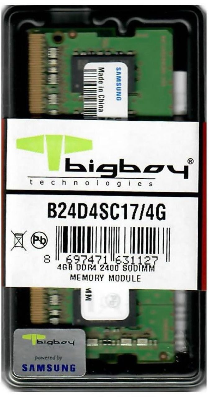 SAMSUNG 4GB 2400Mhz DDR4 Notebook Ram Laptop Bellek B24D4SC17/4G
