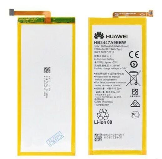 Huawei Orijinal Ascend P8 4.35V 2680mAh 9.88Wh Cep Telefonu Batarya Pil