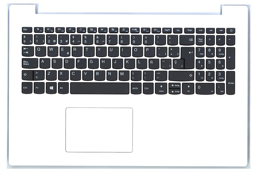 Orijinal Lenovo ideapad 320-15IKB 330-15IKB Notebook Klavye Dahil Üst Kasa Beyaz