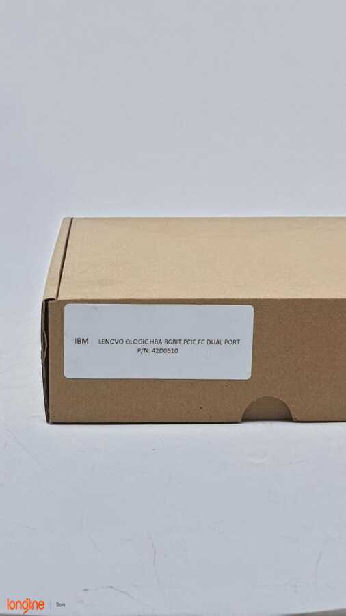 İkinci El LENOVO QLOGIC HBA 8GBIT PCIE FC DUAL PORT 42D0510