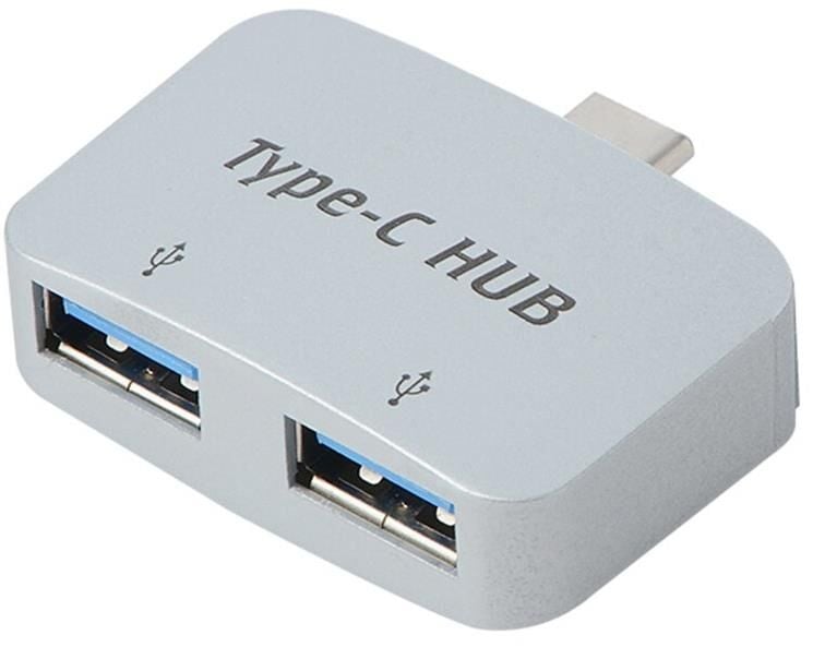 Type C To Usb 3.0 2 Port Hub 3.1 Çevirici Dönüştürücü Çoklayıcı Çoğaltıcı