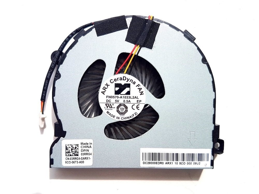 Orijinal Dell inspiron 15 5000 5445 5548 5543 Cpu Sogutucu Cooling Fan