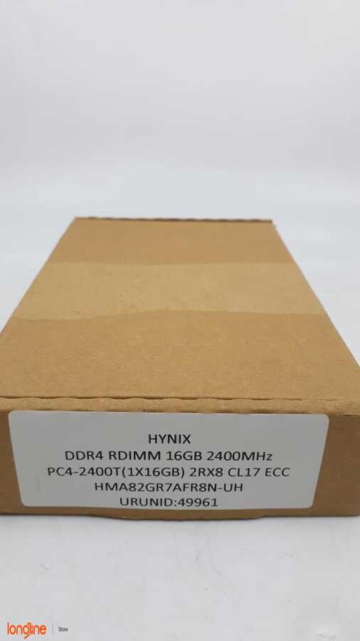 İkinci El HYNIX DDR4 16GB 2400MHZ PC4-2400T ECC HMA82GR7AFR8N-UH