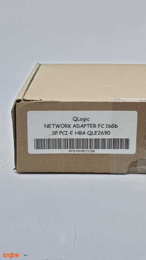 İkinci El QLOGIC NETWORK ADAPTER FC 16GB SP PCI-E HBA QLE2690