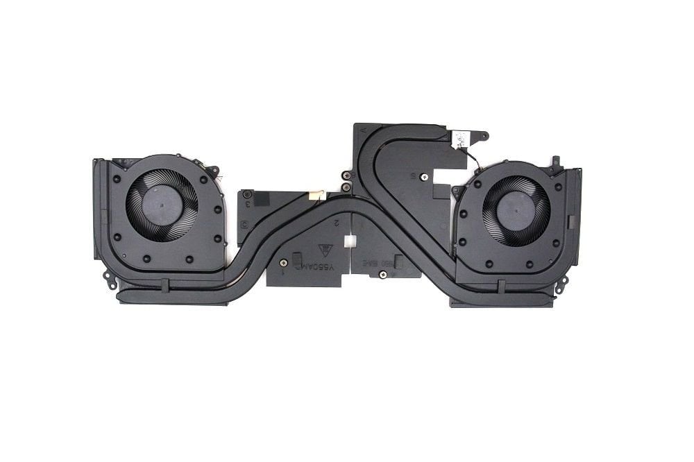 Orijinal Lenovo Legion 5-15ARH05H 82B1 Notebook Cpu Sogutucu Heatsink Fan