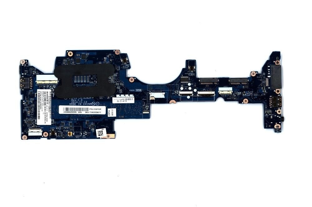 Lenovo ThinkPad Yoga 12 20DK i5-5300U SR23X işlemcili On Board Notebook Anakart LA-A342P