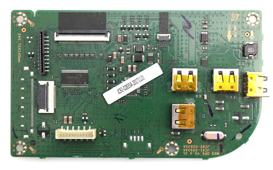 Samsung MultiXpress SL-X3220 K3250 M7262 X3280 Yazıcı Arka Bağlantı Kartı JC92-02835A JC41-00934A