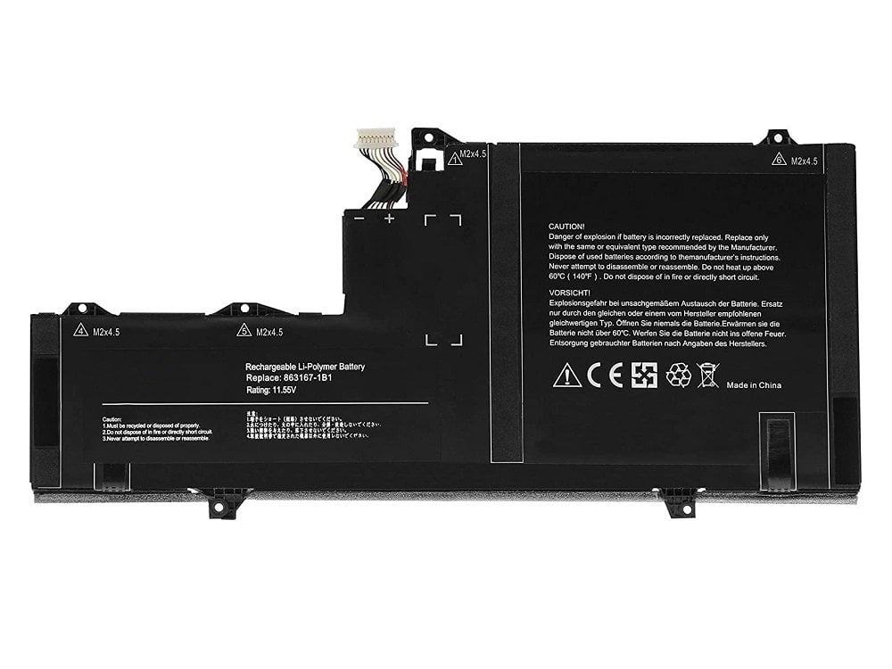 Hp EliteBook x360 1030 G2 OM03XL Notebook Batarya Pil