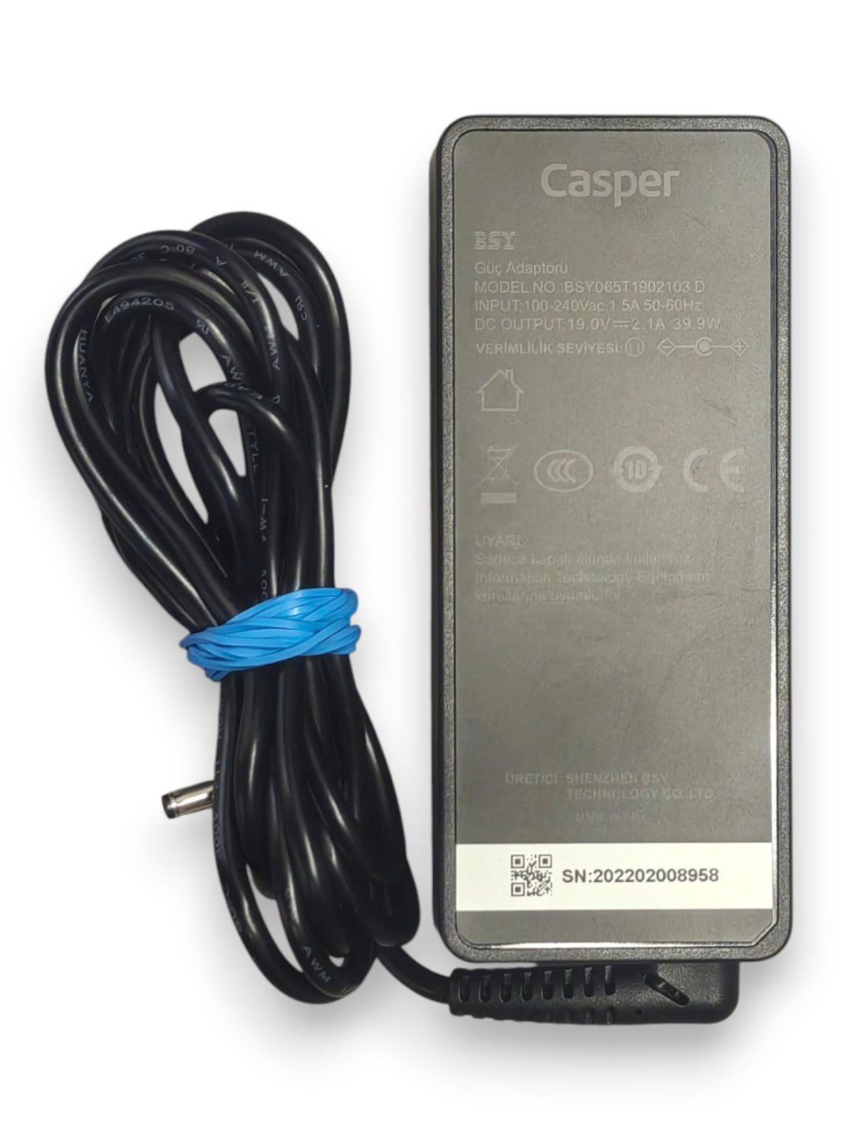 Caper Bsy 19V × 2.1A  65W  3.5 x 1.35mm Orijinal  Adaptör BSY065T19002103