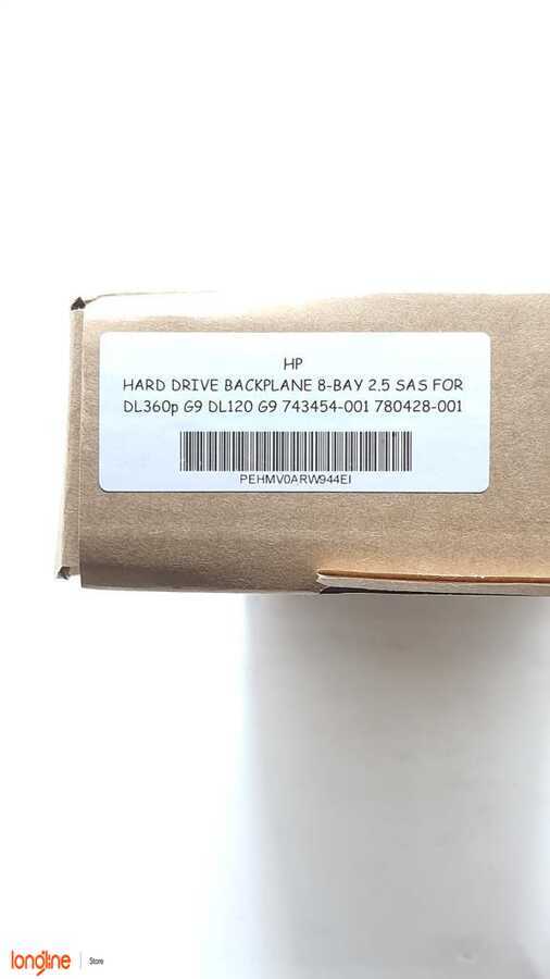 İkinci El HP 780428-001 DL120/160/ Gen9 2.5'' HDD Backplane 743454-001
