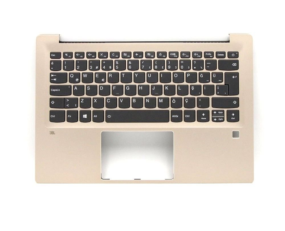 Orijinal Lenovo AM1YA000500 5CB0N79737 Türkçe Klavye Dahil Üst Kasa Gold