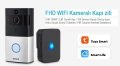 KERUI Kablosuz Hareket Sensörlü 1080p 160 Derece Görüş Açılı Kapı Zili