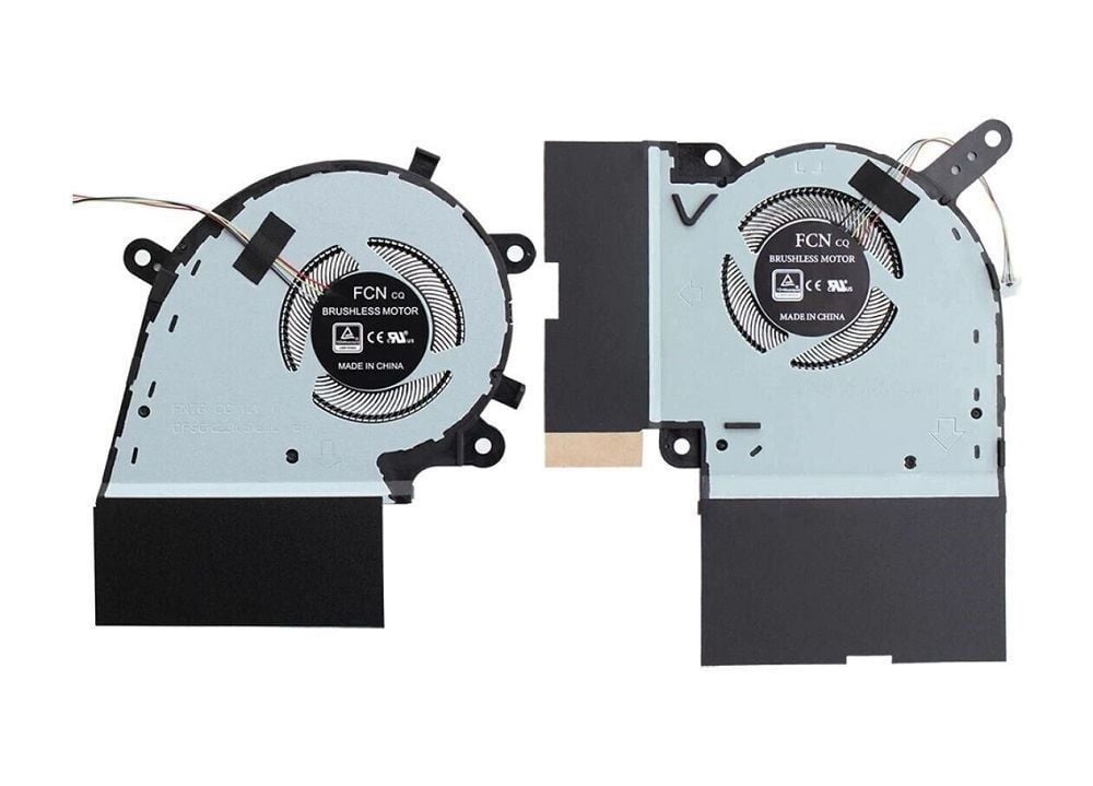 Asus Scar III ROG Strix PX731GU PX731GV Cpu Sogutucu Cooling Çift Sol Sağ Fan