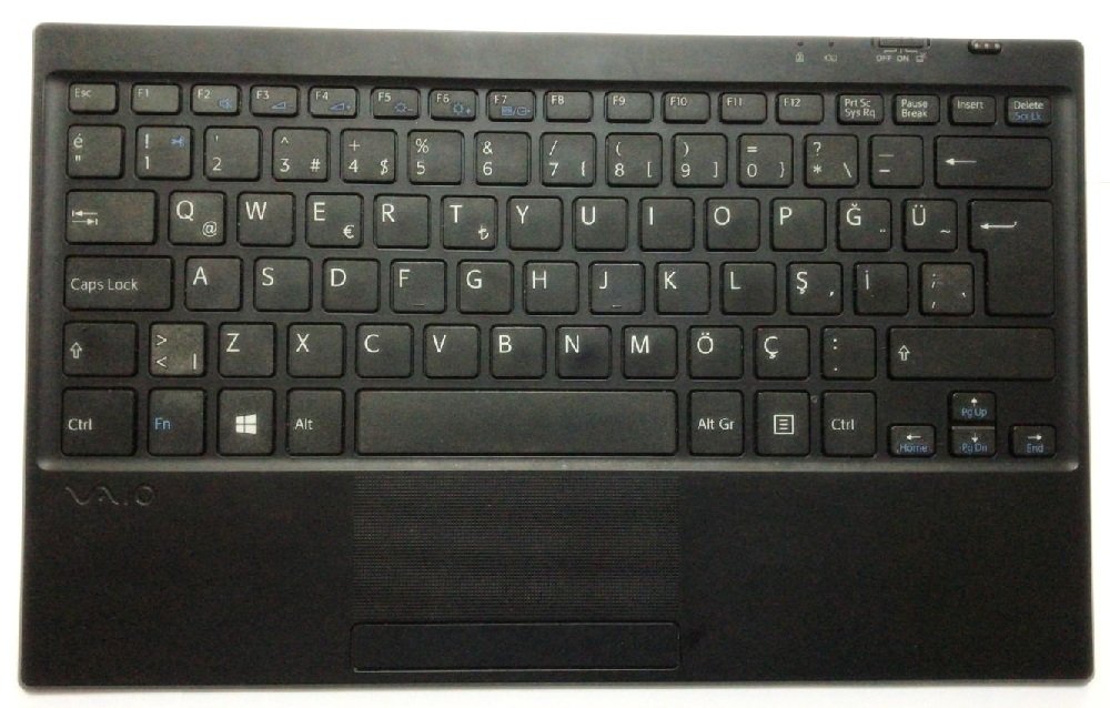 Sony Vaio Tap 11 SVT11 SVT112 Klavye Kasa Kit VGP-WKB16A