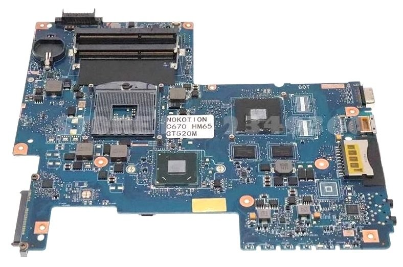 Toshiba L770 L775 Geforce GT525M Ekran Kartlı Notebook Anakart 08N1-0NA1J00