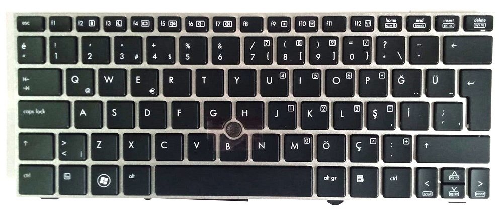 HP EliteBook 2170P Klavye Tuş Takımı 693362-001