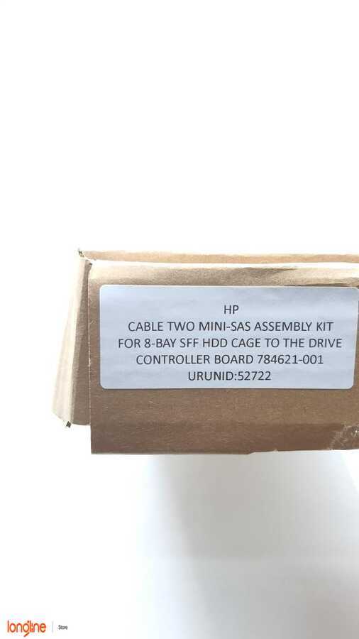 İkinci El HP 8SFF Mini-SAS Cable HDD to Controller 784621-001 - 747559-001