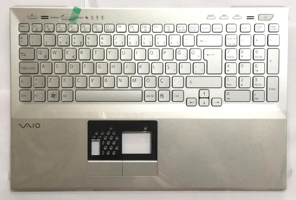 Sony Vaio VPCSE PCG-41414M Klavye Dahil Üst Kasa 024-1023-9721-A
