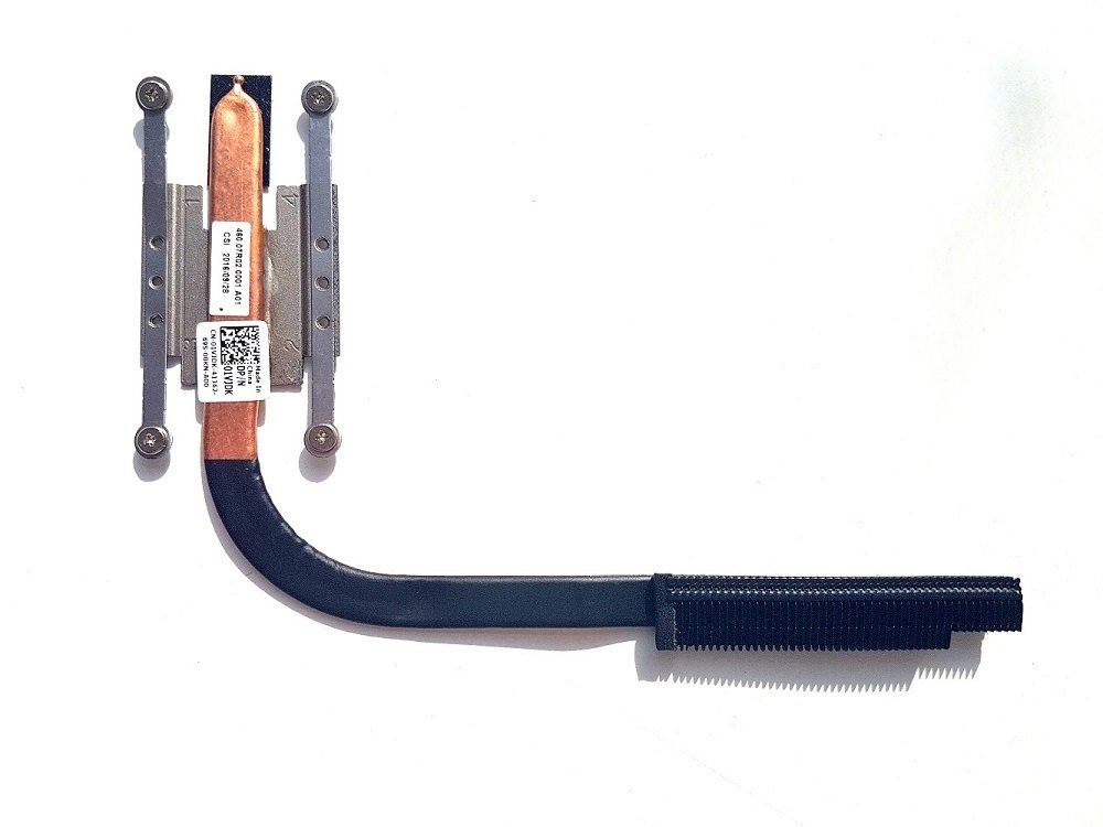 Orijinal Dell inspiron 13-5368 13-5568 17-7368 17-7569 Notebook Cpu Heatsink Fan Bakırı 460.07R02.0001 CN-01VJDK