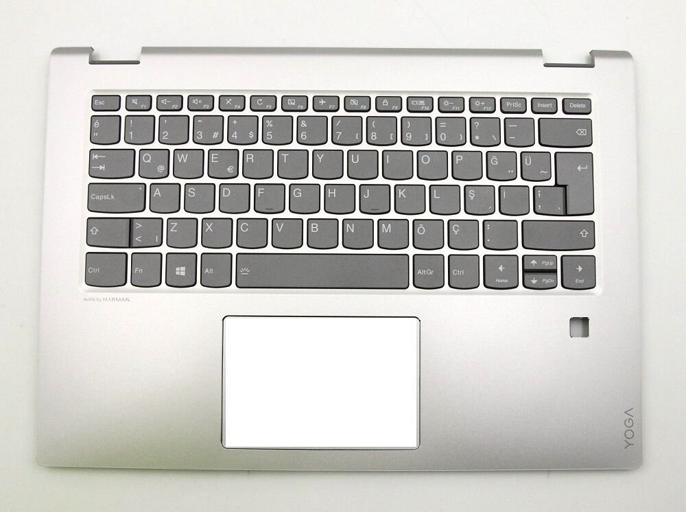 Lenovo Orijinal Yoga 5CB0N67483 AM1YM000230 Notebook Parmak izli Klavye Dahil Üst Kasa