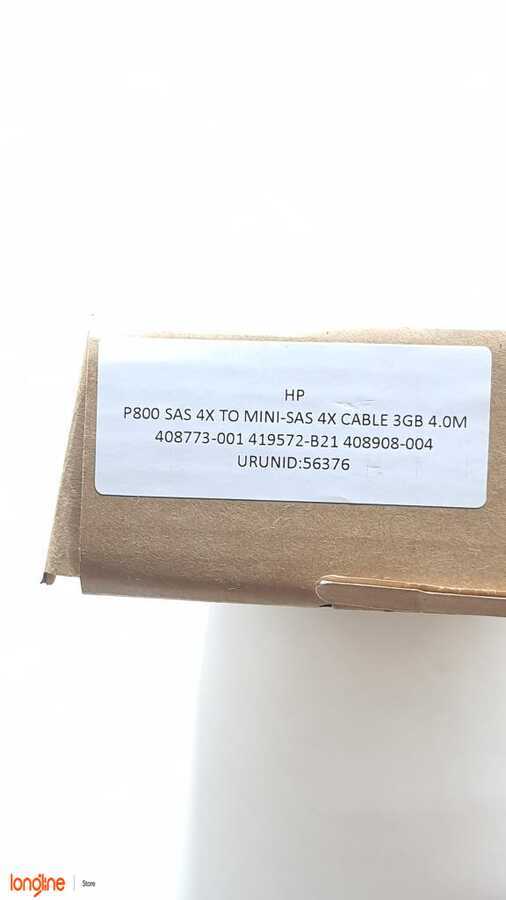 İkinci El HP 408908-004 Ext Mini SAS 4m Cable 408773-001 419572-B21