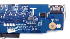 Orijinal Lenovo ideapad Y5070, Y50-70, 80DT, 80EJ, 20349, 20378, 20411, 20413 Notebook Audio Jack SD Card USB Port Board