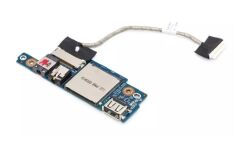 Orijinal Lenovo ideapad Y5070, Y50-70, 80DT, 80EJ, 20349, 20378, 20411, 20413 Notebook Audio Jack SD Card USB Port Board
