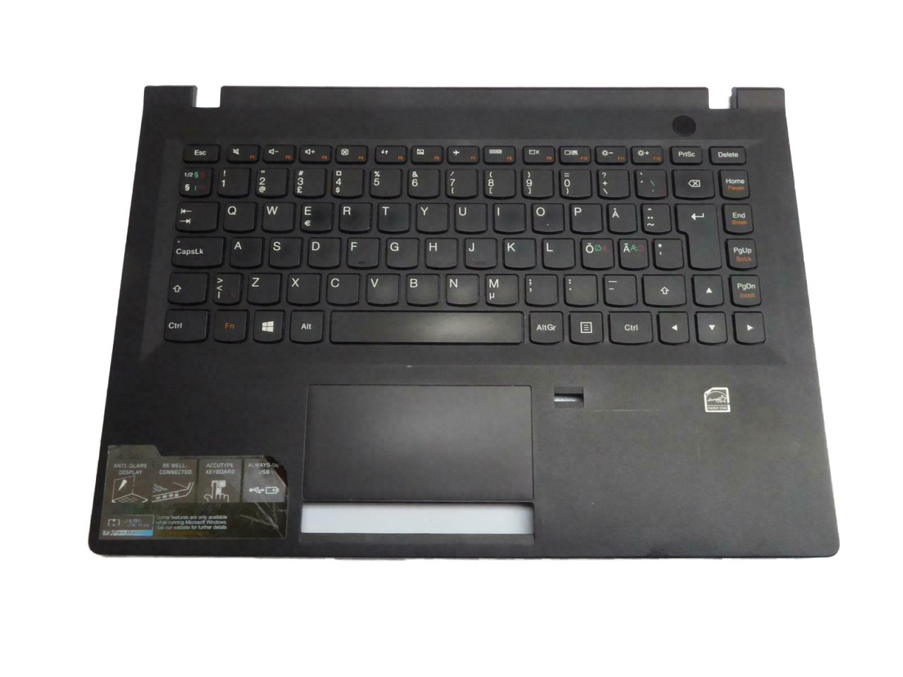 Lenovo Orijinal E31-80 80MX Notebook Klavye Dahil Üst Kasa