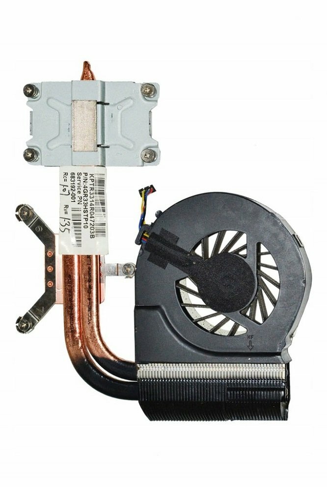 Orijinal Hp Pavilion 683193-001 4GR33HSTP10 Cpu Sogutucu Heatsink Cooling Fan