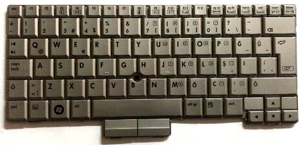 Hp Compaq 2710P 2730P Klavye Tuş Takımı 454696-001 501493-141
