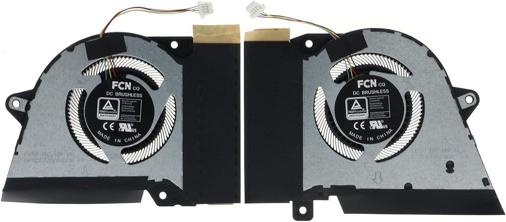 Asus ROG Zephyrus G14 GA401Q GA401QC Notebook Cpu Sogutucu Cooling Çift Sol Sağ Fan