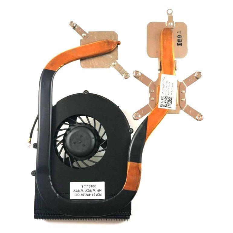Orijinal Dell CN-0XR216 34.4W107.001 DFS531105MC0T Cpu Sogutucu Heatsink Fan