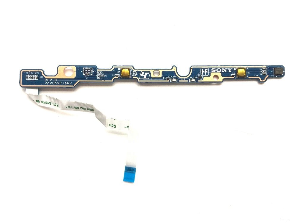 Sony Vaio Fit15 SVF152 SVF152C1WW  Mikrofon Power Flex Tetik Butonu DA0HK9PI4D0